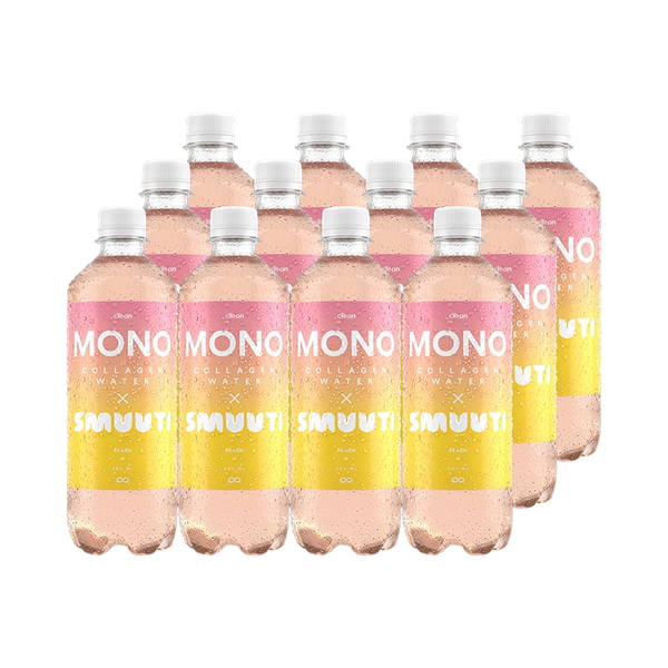 Clean MONO Collagen Water (Peach) – i samarbete med Smuuti