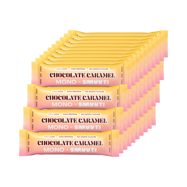 MONO × Smuuti Chocolate Caramel Bar 40g