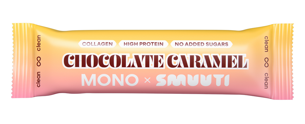 MONO × Smuuti Chocolate Caramel Bar 40g