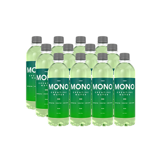 Clean MONO Creatine Water – Pear (2,5 g kreatin + elektrolyter)