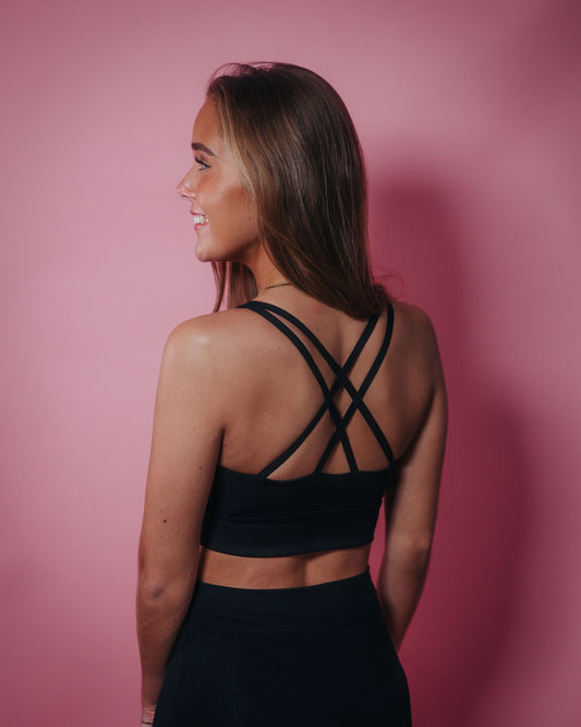 Clean drink - Women’s Cross Back Sports Bra