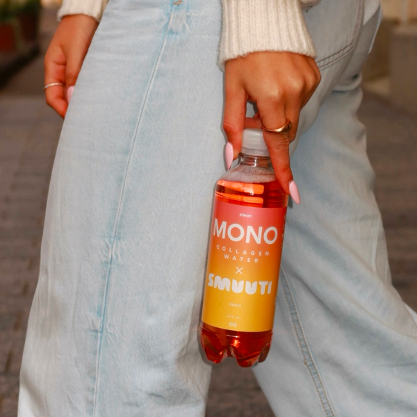 Clean MONO Collagen Water (Peach) – i samarbete med Smuuti